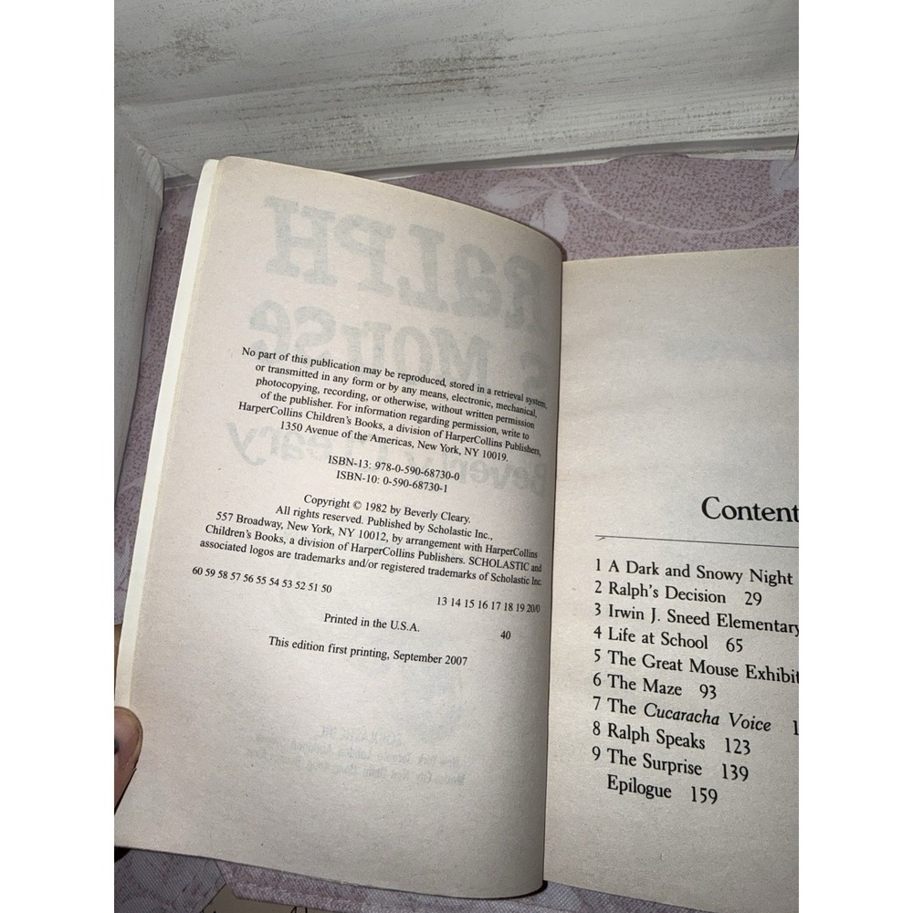 The Mouse And The Motorcycle, Ralph S. Mouse, Runaway Ralph By Beverly Cleary - Picture 4 of 5